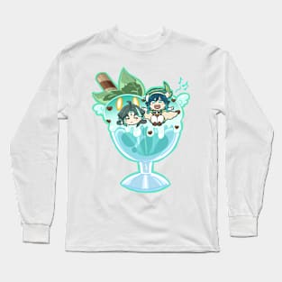 Xiao & Venti Choco Mint Long Sleeve T-Shirt